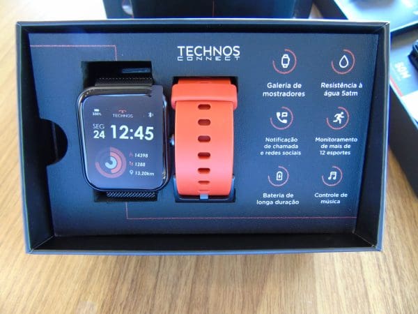 Smartwatch Technos Connect MAX P&V